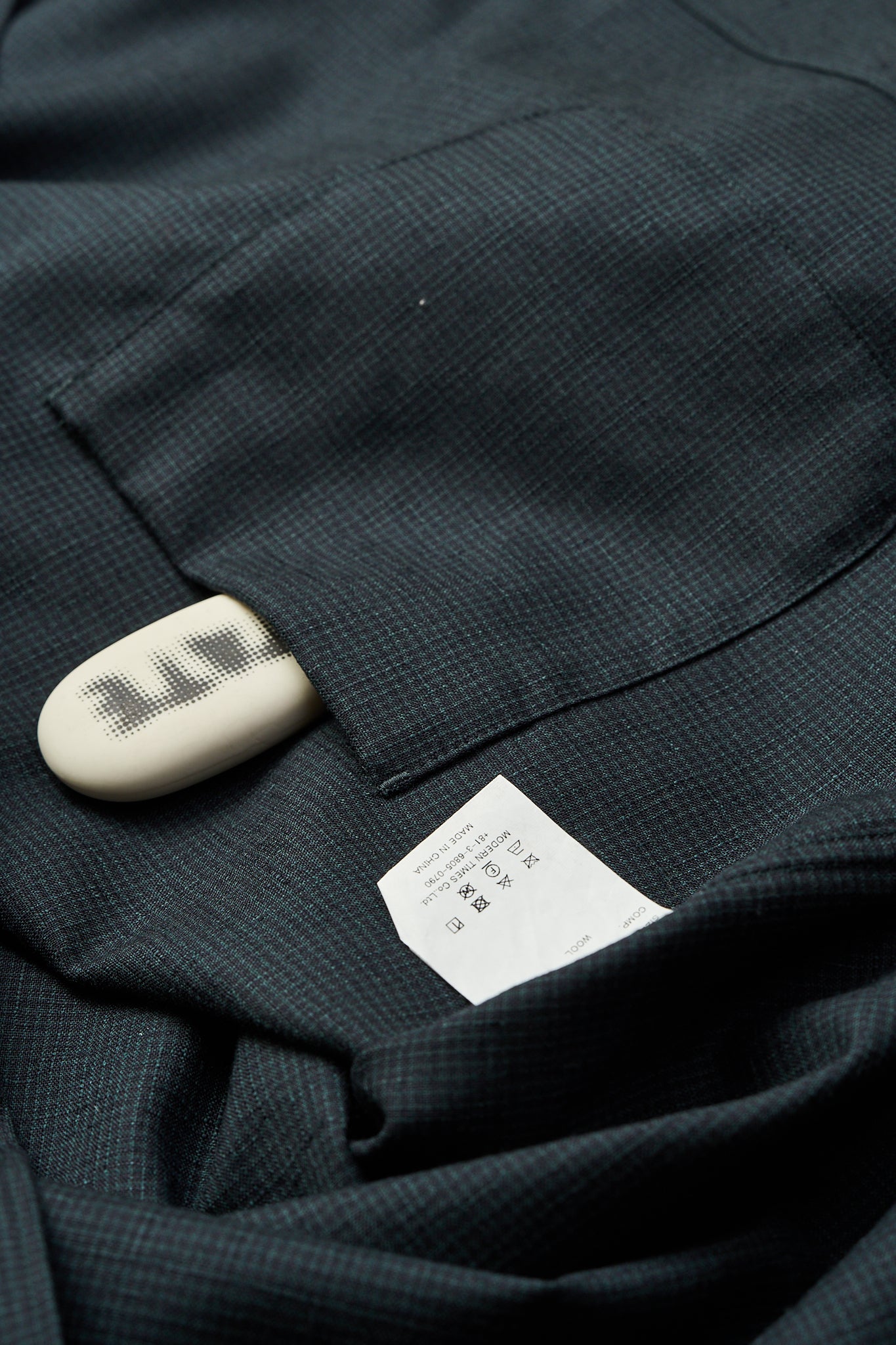 Micro Check Vareuse Shirt