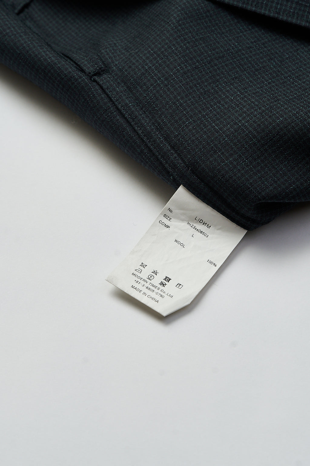 Micro Check Vareuse Shirt