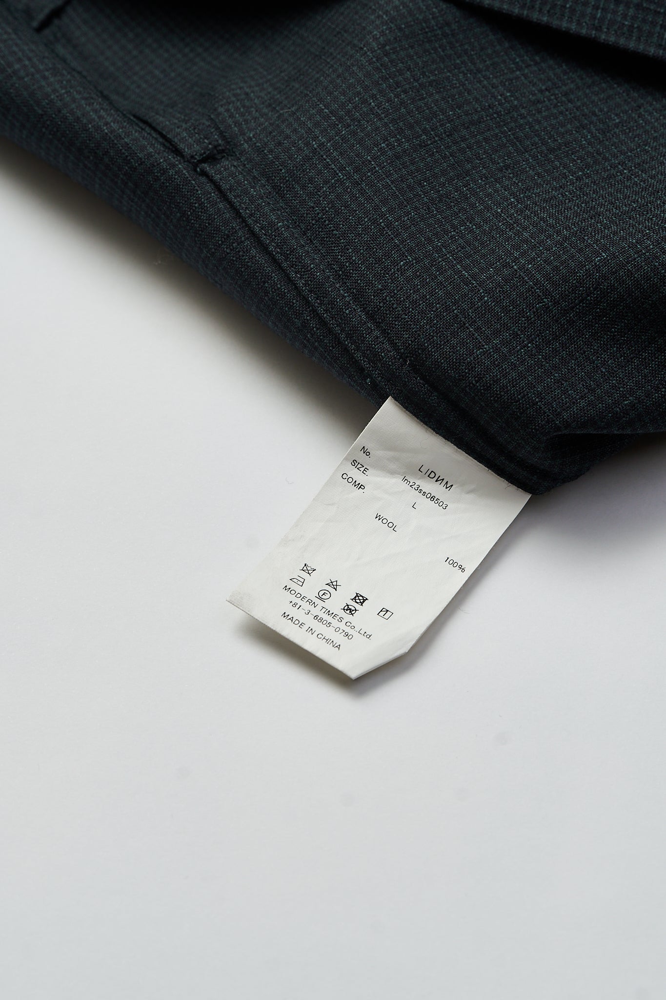 Micro Check Vareuse Shirt