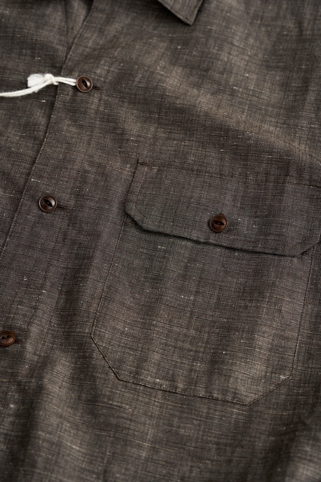 Linen Wool Pinhead Shirt