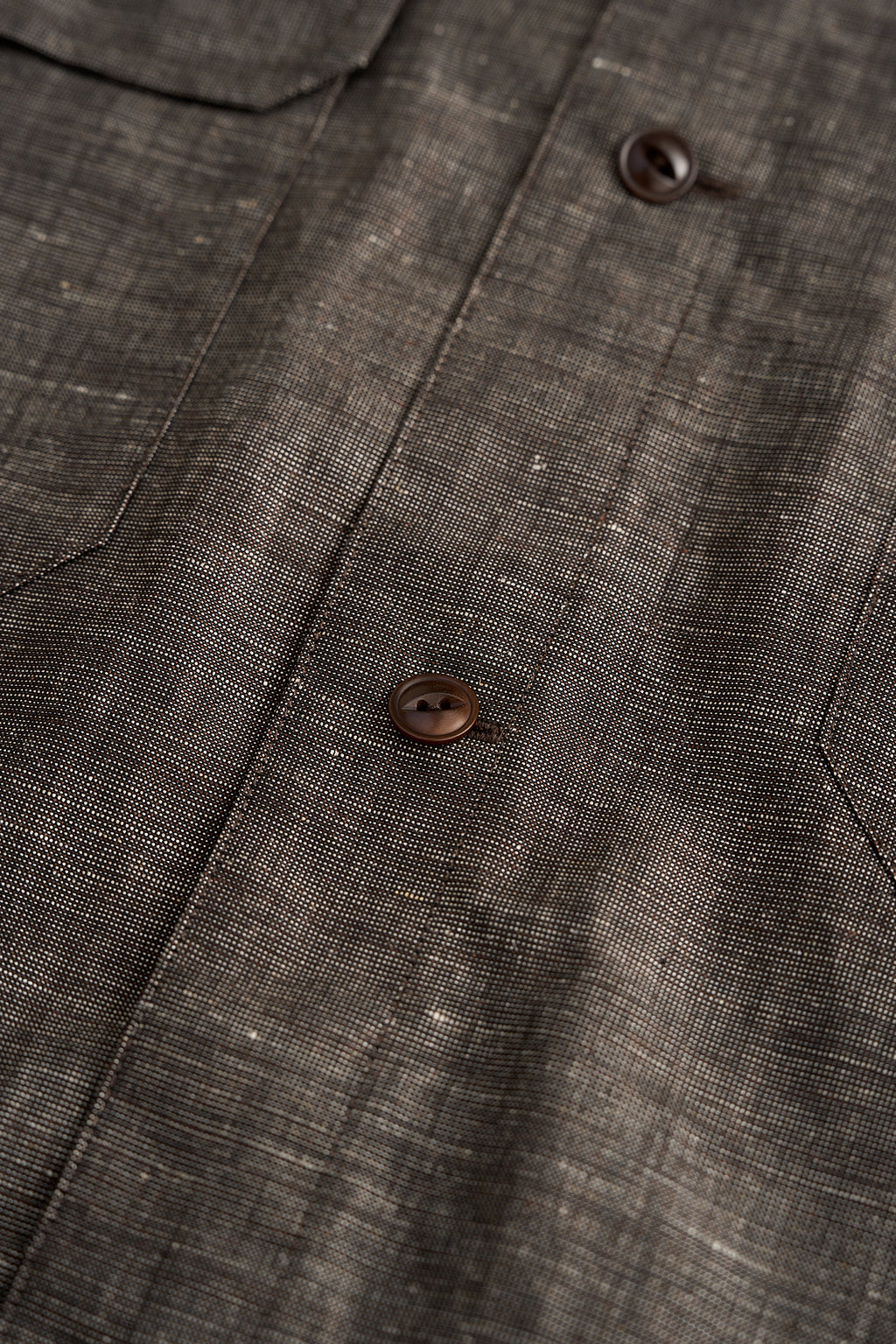 Linen Wool Pinhead Shirt