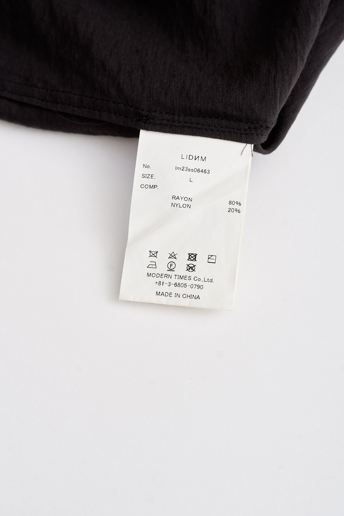 Rayon Washer Skipper Shirt
