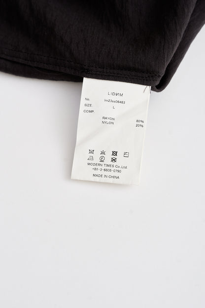 Rayon Washer Skipper Shirt