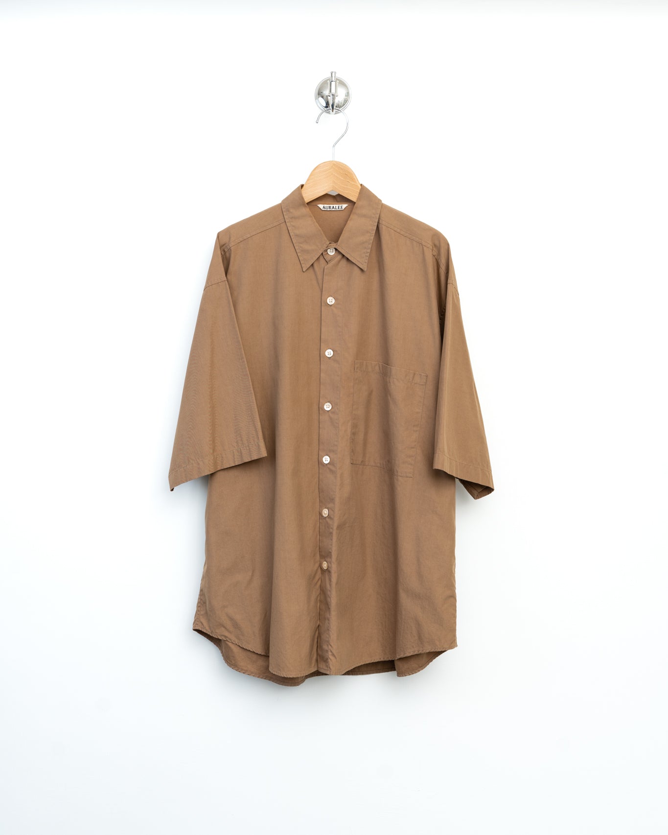 Washd Finx Twill Half Sleeved Big Shirts