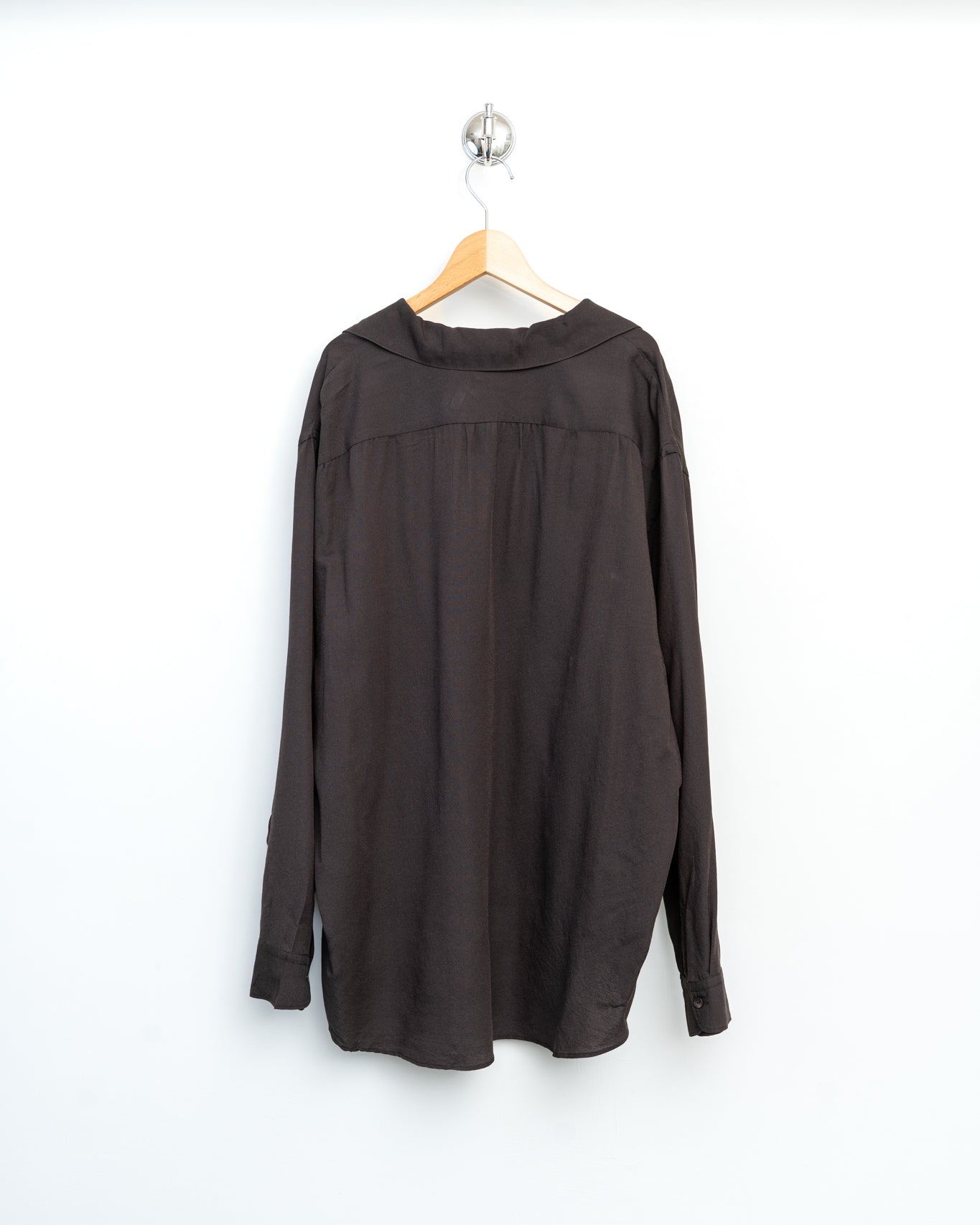 Silk Wool Skipper Shirt