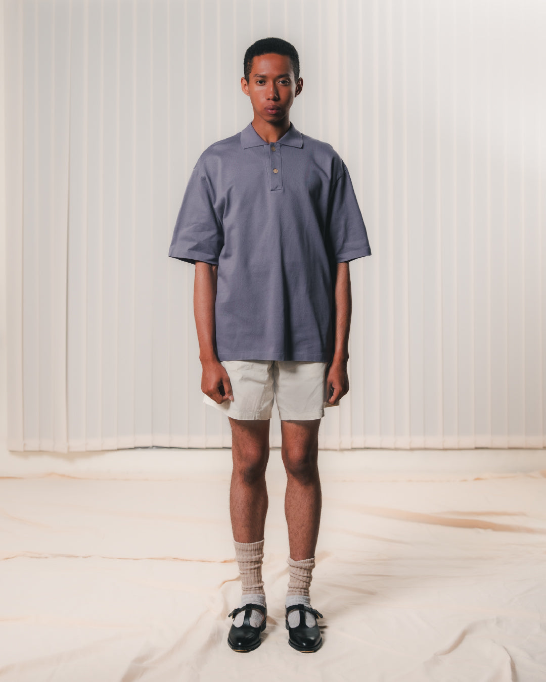 Super Fine Cotton Salt Shrink Pique Big Polo