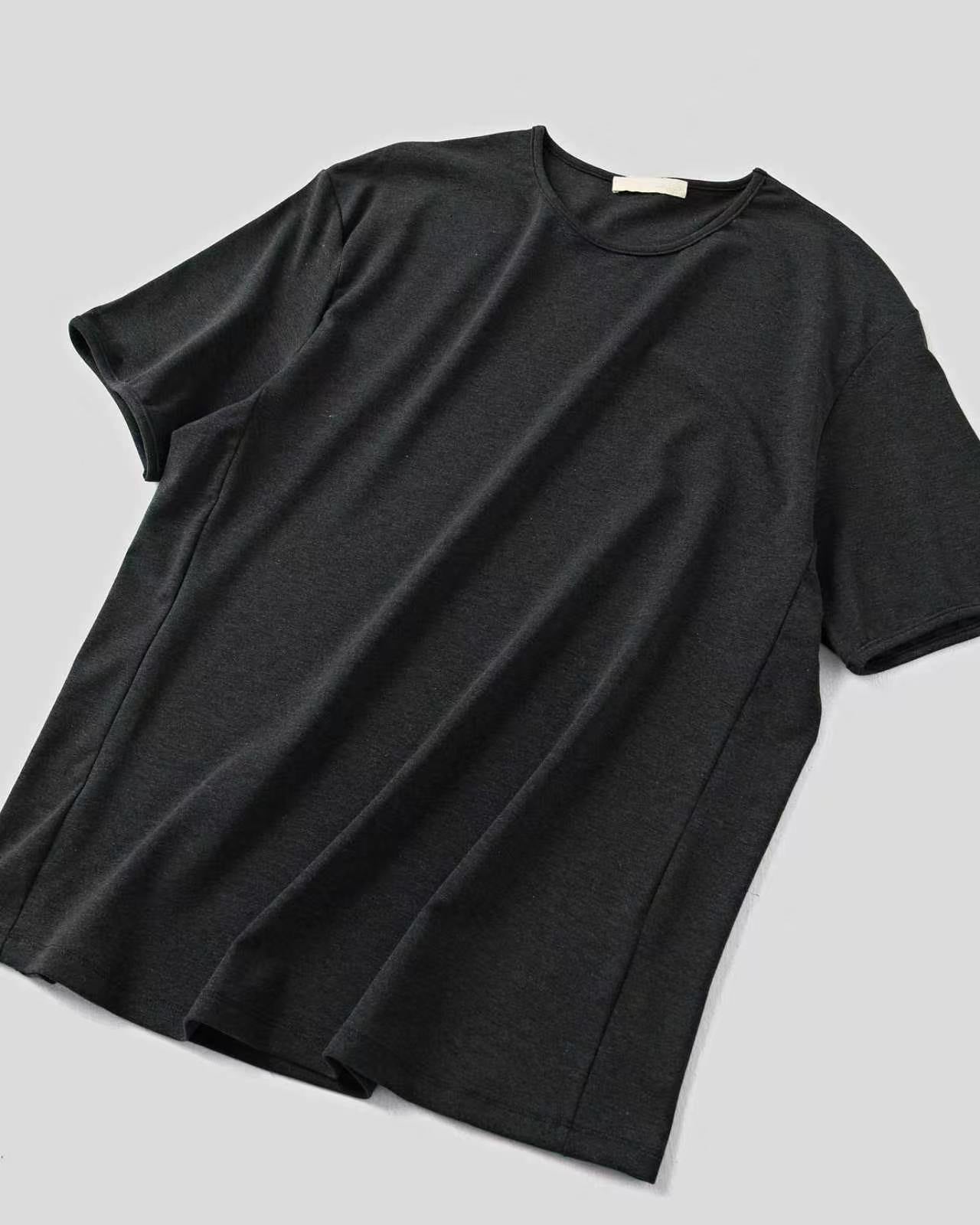 Dual Seam Lyocell Jersey Tee