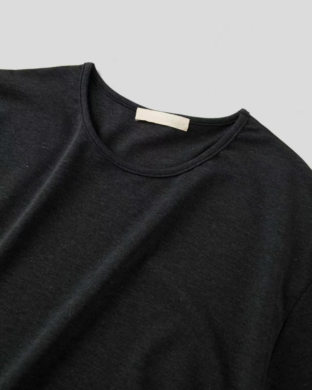 Dual Seam Lyocell Jersey Tee