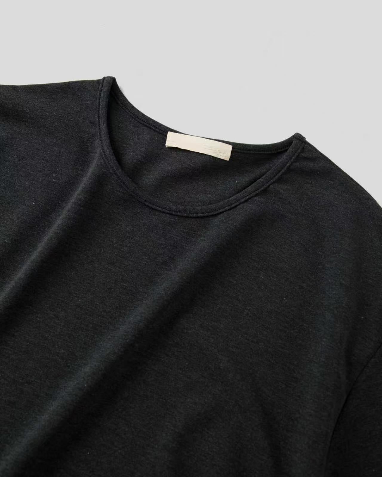 Dual Seam Lyocell Jersey Tee
