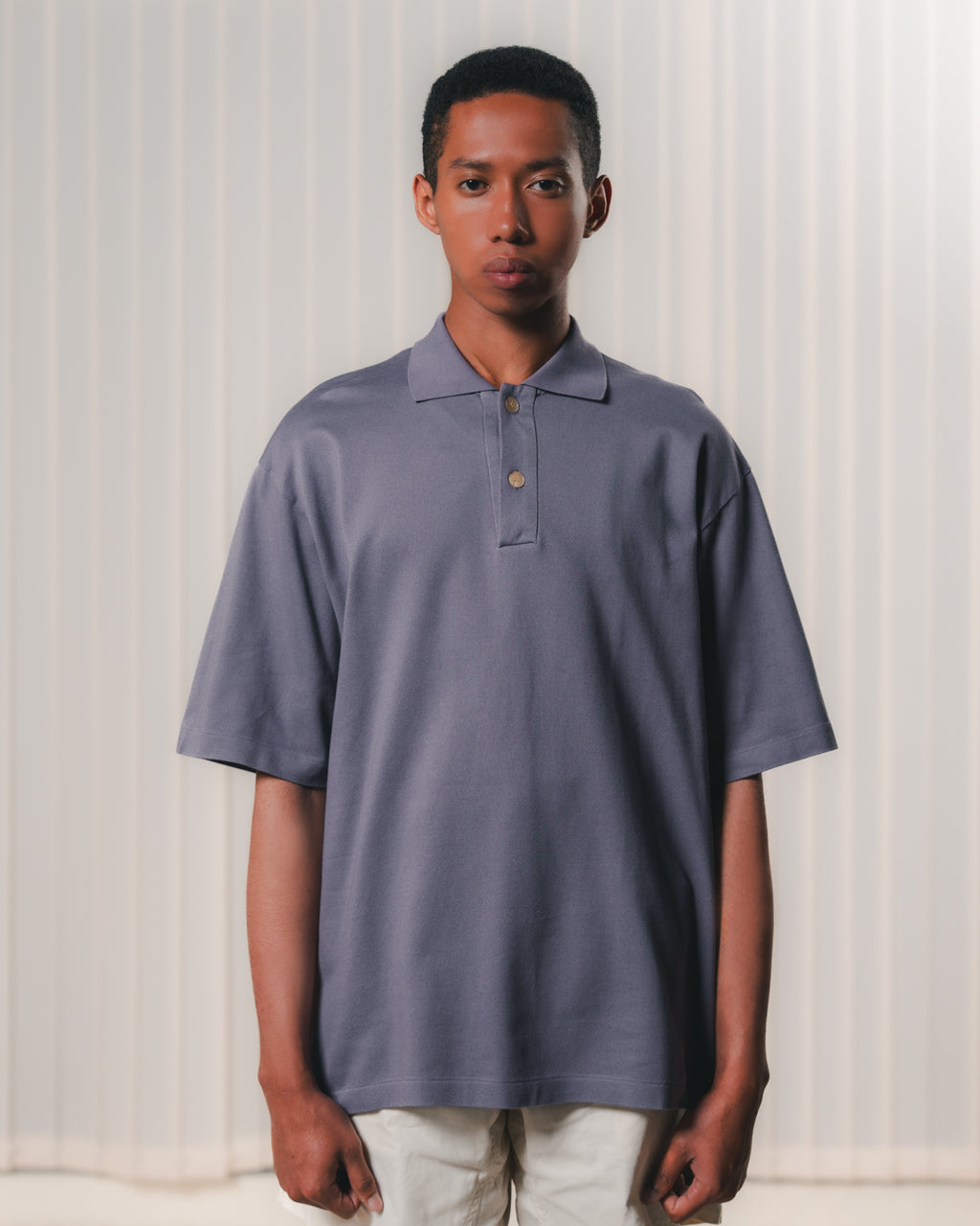 Super Fine Cotton Salt Shrink Pique Big Polo