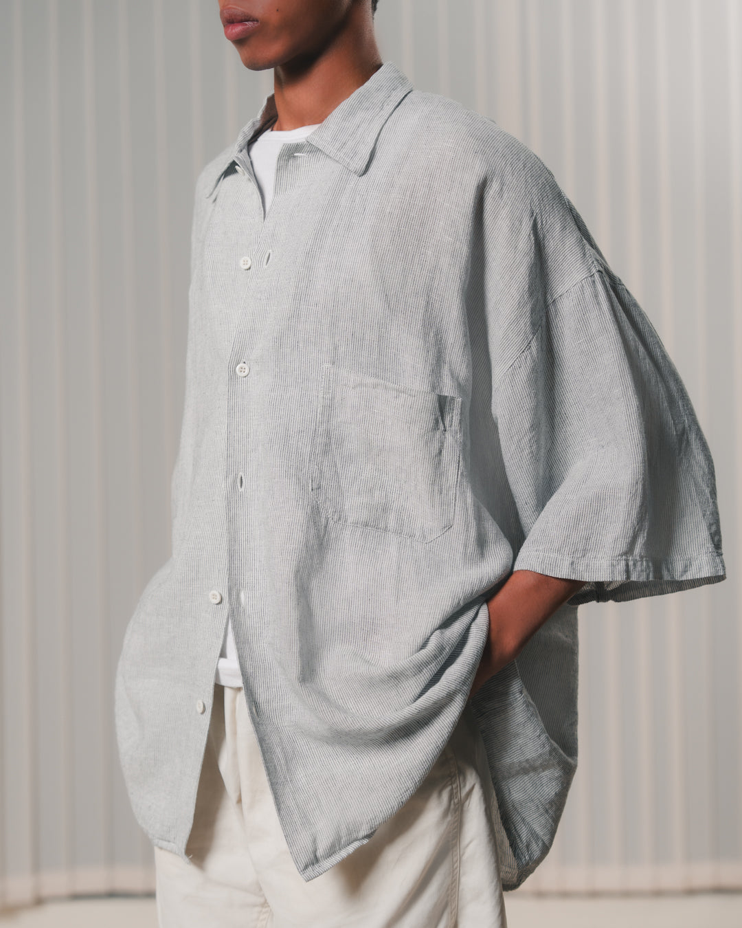 Linen Oversized Big Shirt