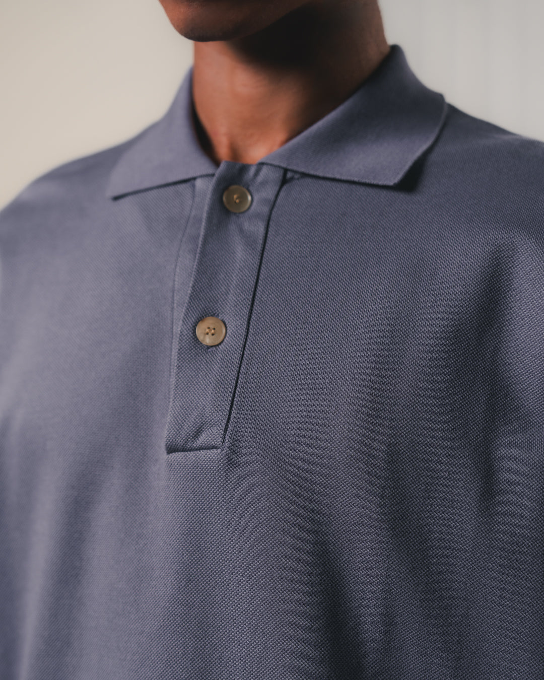 Super Fine Cotton Salt Shrink Pique Big Polo