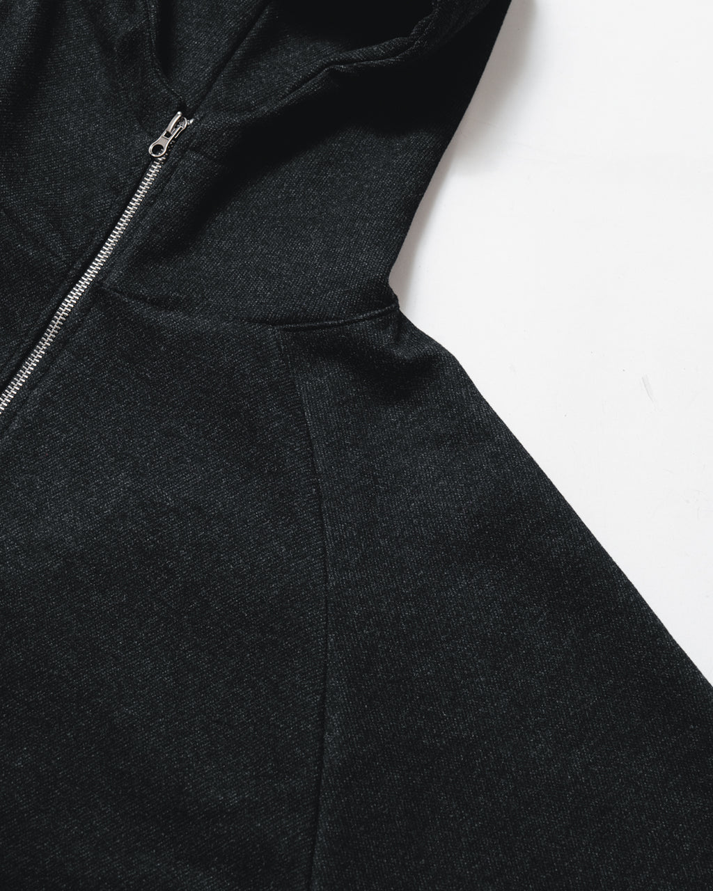Wool PO Sweat Zip Hoodie
