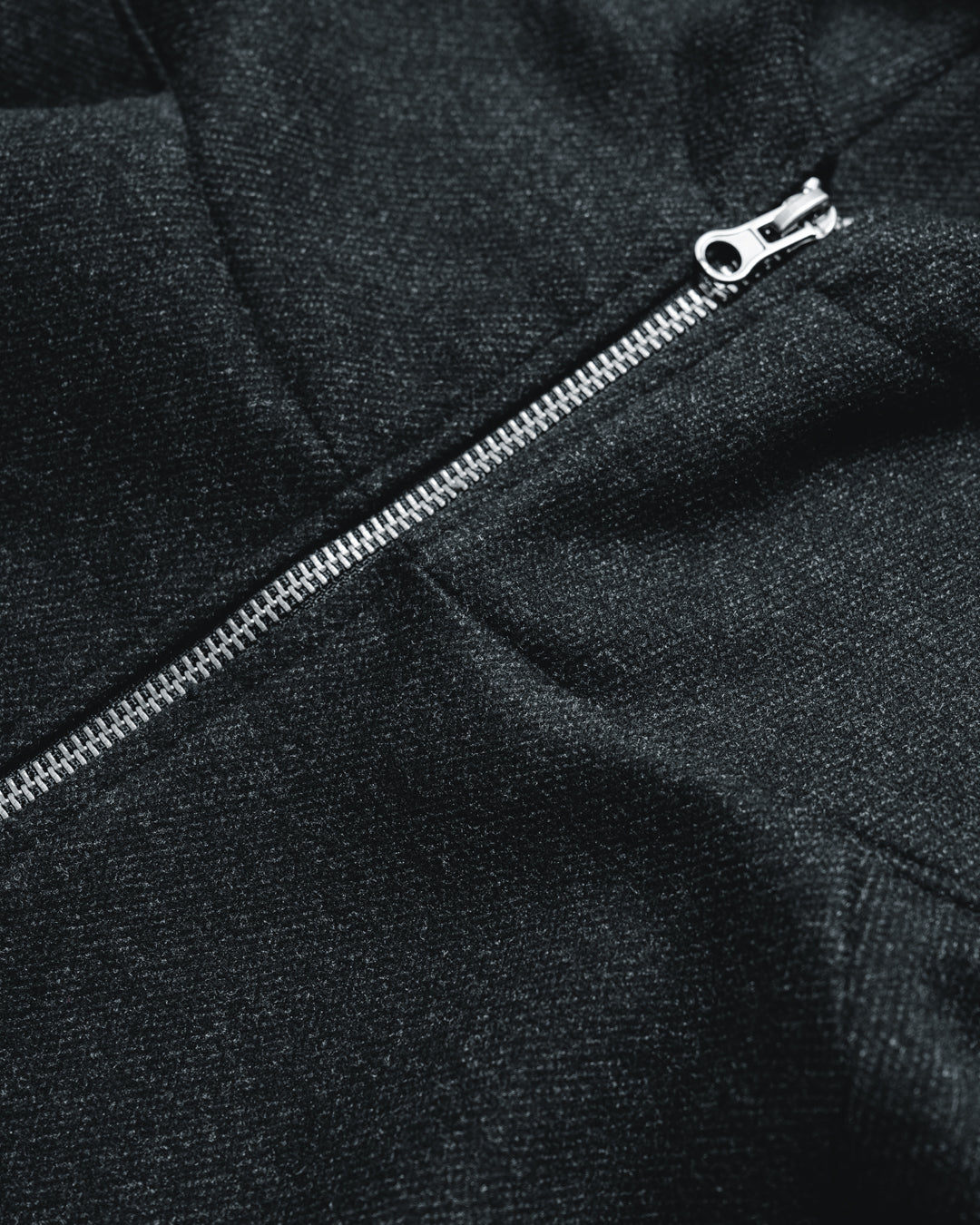 Wool PO Sweat Zip Hoodie