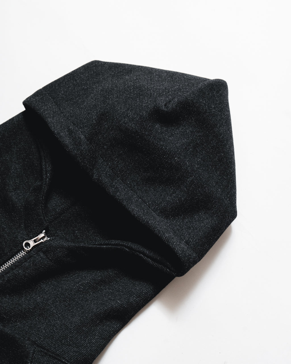 Wool PO Sweat Zip Hoodie