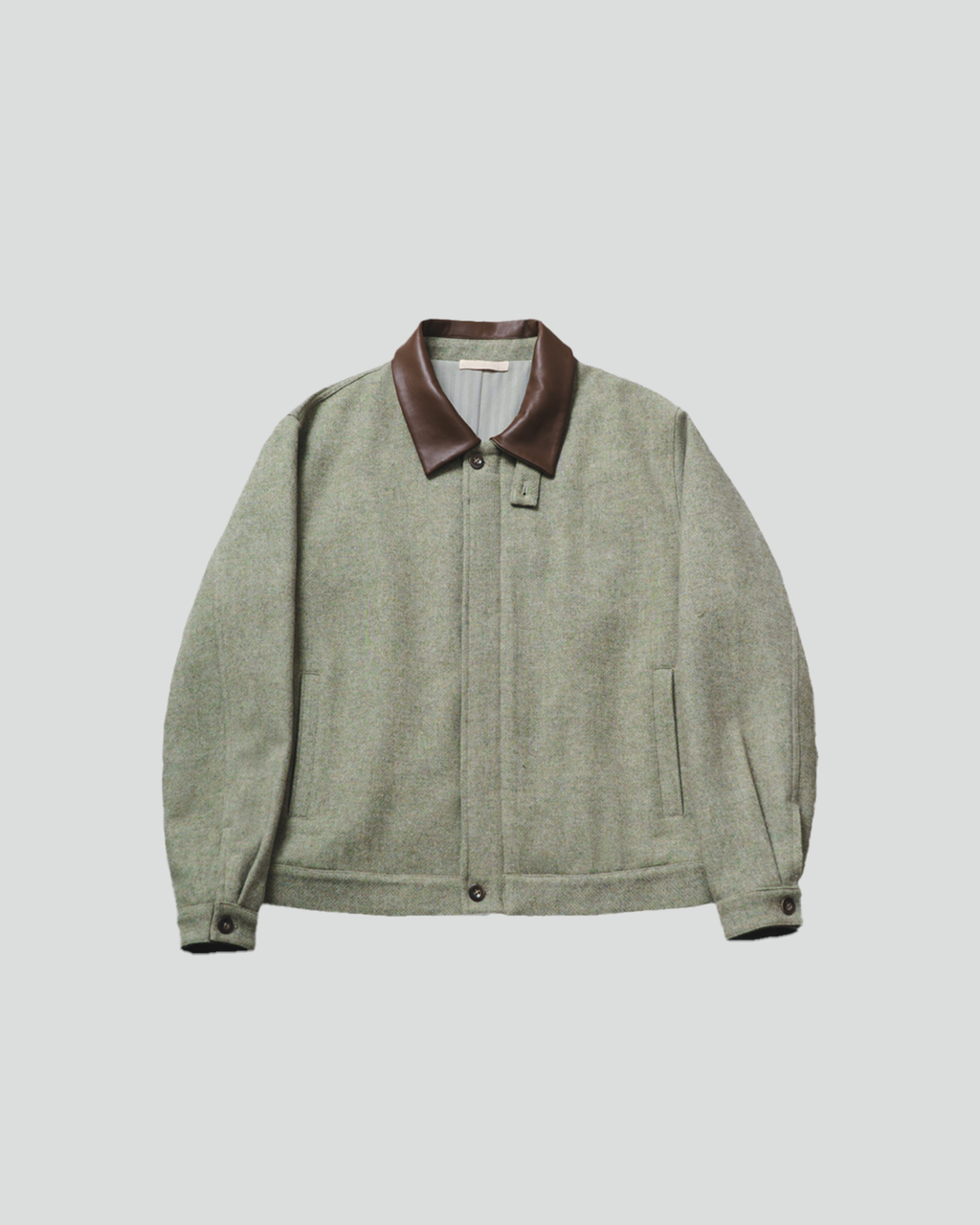 B-6 Wool Tweed PO Zip Blouson (POP-UP limited)