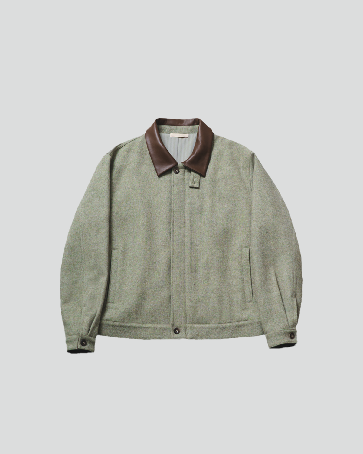 B-6 Wool Tweed PO Zip Blouson (POP-UP limited)