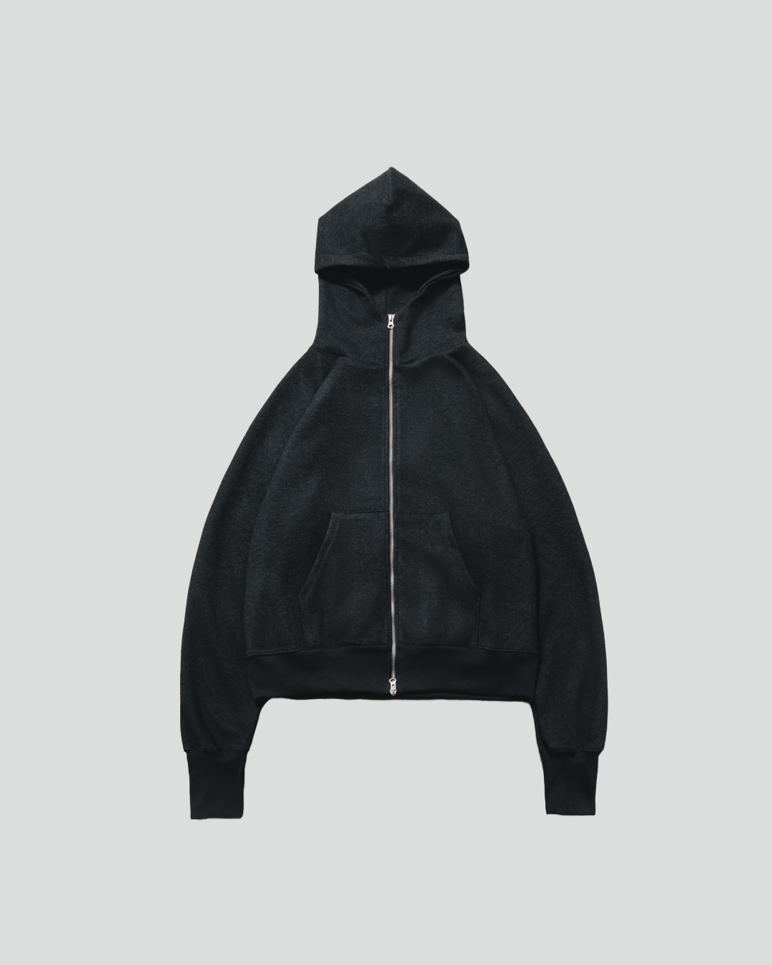 Wool PO Sweat Zip Hoodie