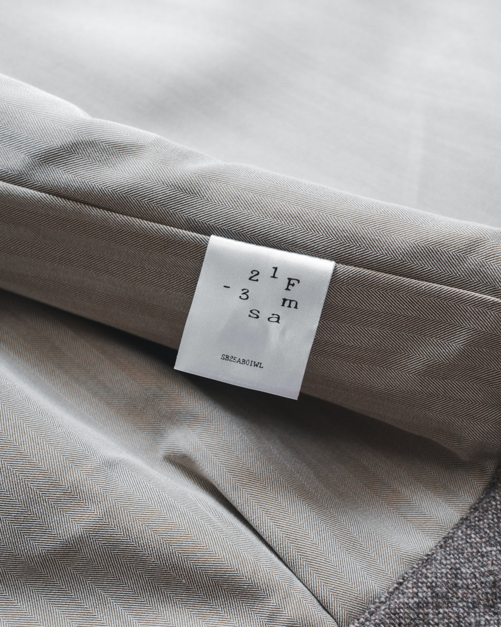 B-6 Wool Tweed PO Zip Blouson