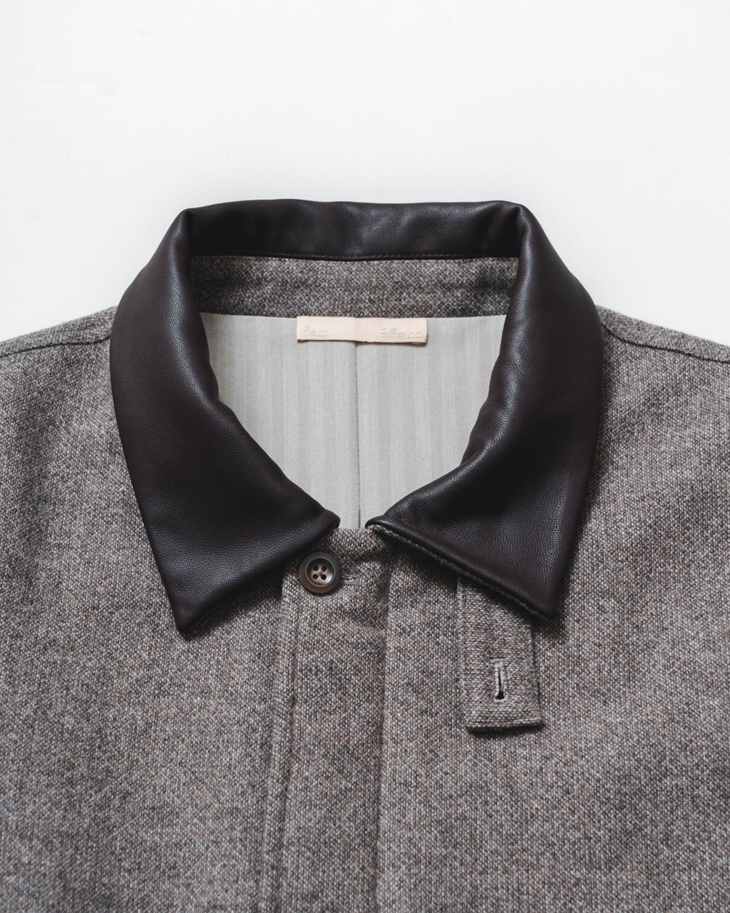 B-6 Wool Tweed PO Zip Blouson