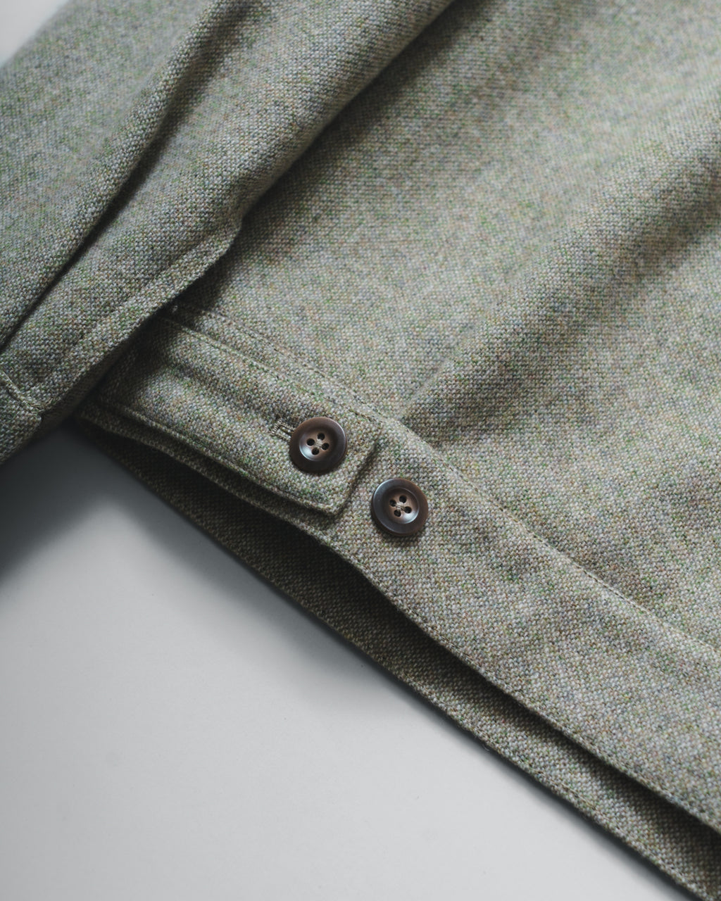 B-6 Wool Tweed PO Zip Blouson (POP-UP limited)