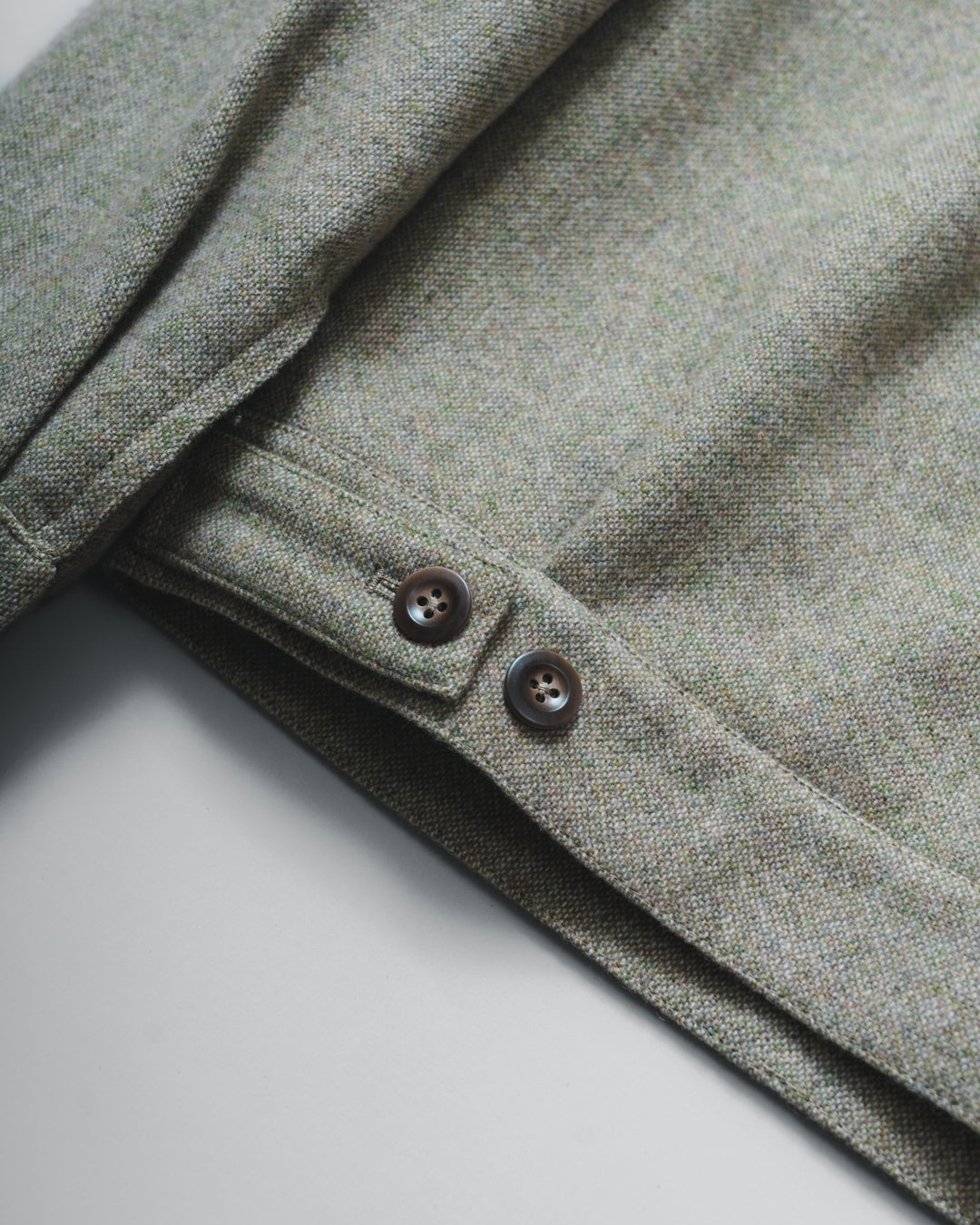 B-6 Wool Tweed PO Zip Blouson (POP-UP limited)