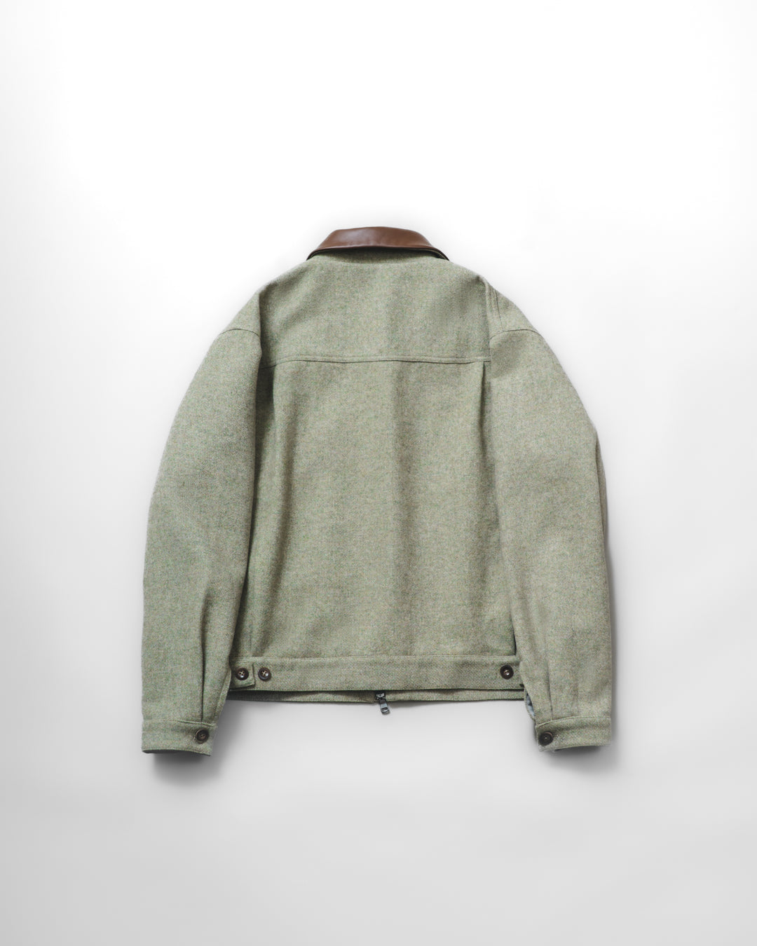B-6 Wool Tweed PO Zip Blouson (POP-UP limited)