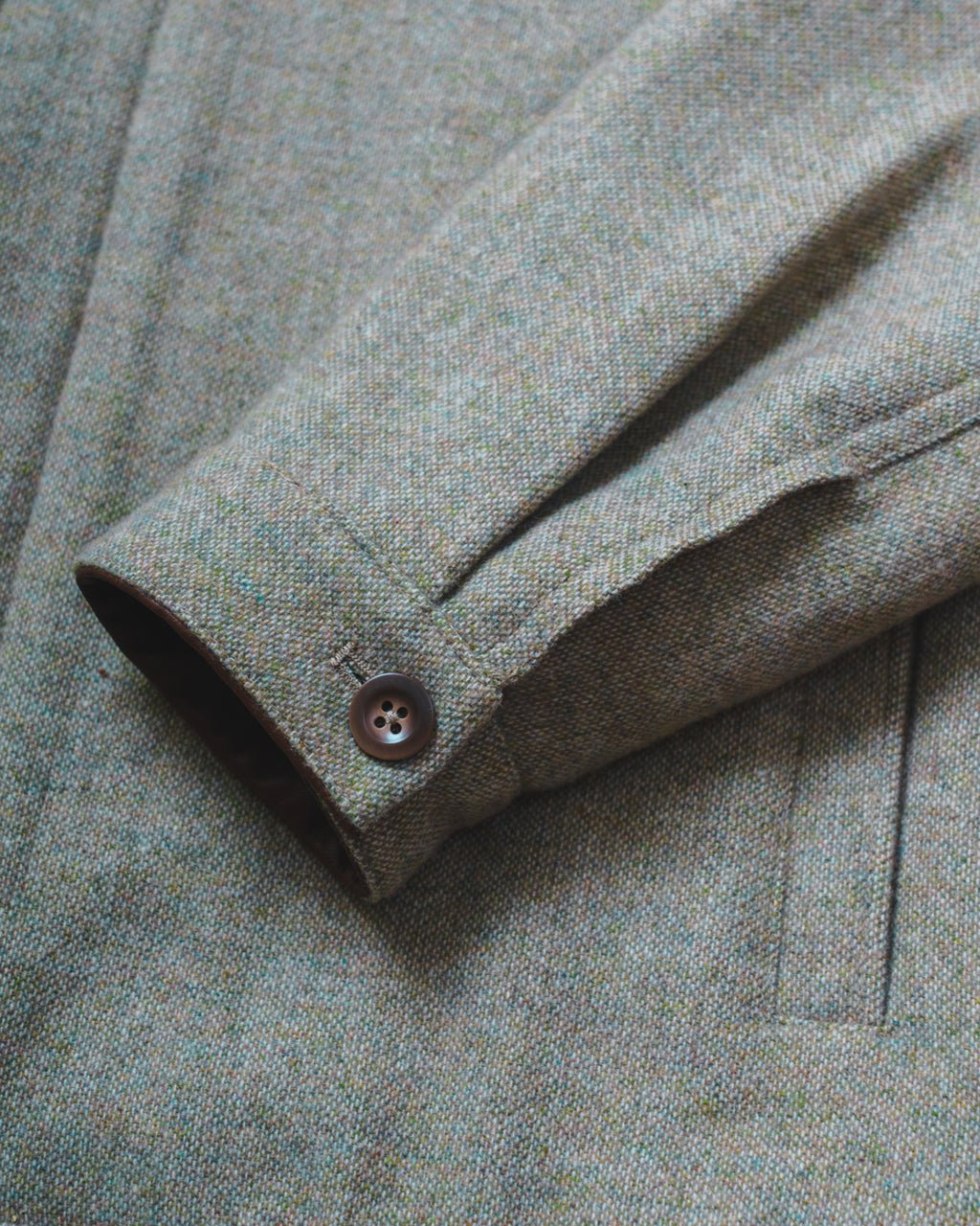 B-6 Wool Tweed PO Zip Blouson (POP-UP limited)