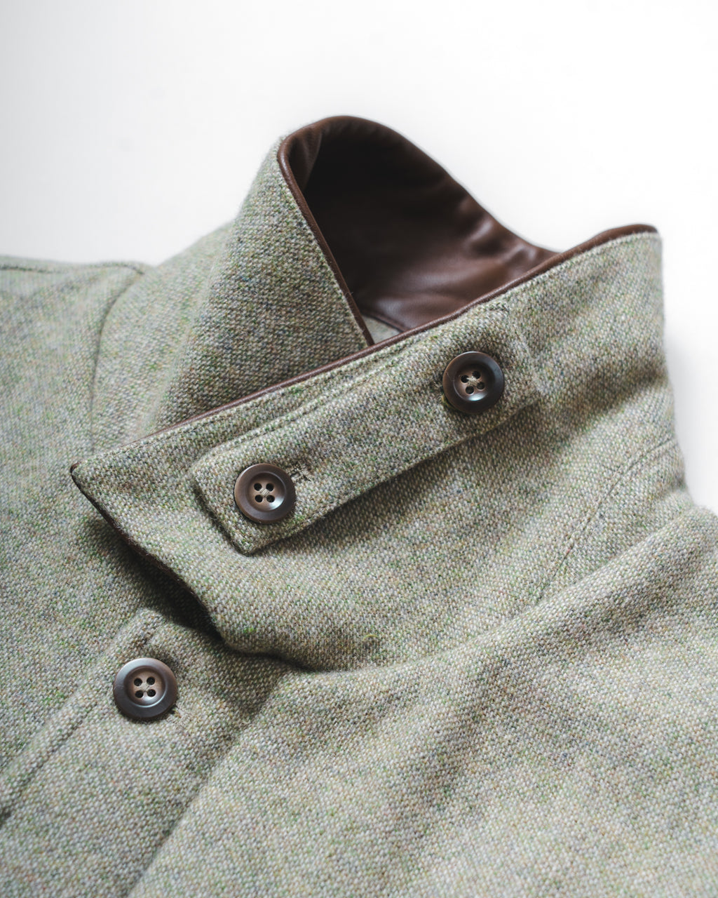 B-6 Wool Tweed PO Zip Blouson (POP-UP limited)